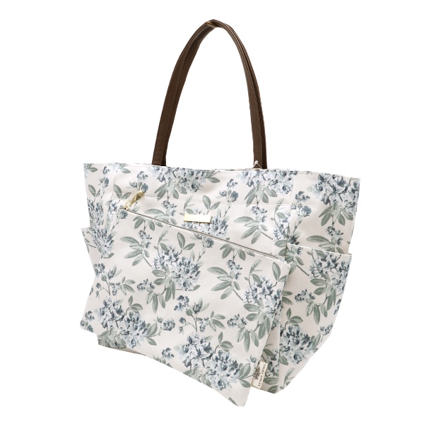 ローラアシュレイ　※トートバッグのみ LAURA ASHLEY 【公式】ローラアシュレイ トート 柄 動物 犬 ミニ