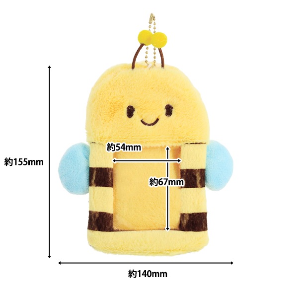 生活雑貨 『もこもこトレカケース はち TC26』 生活雑貨,生活雑貨