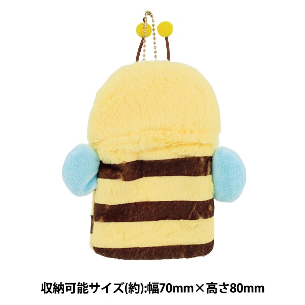 生活雑貨 『もこもこトレカケース はち TC26』 生活雑貨,生活雑貨