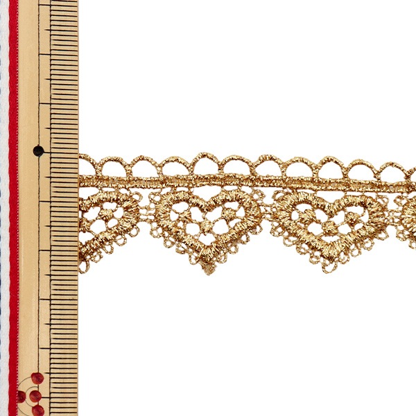 数量5から】 手芸ブレード 『ラメブレード 幅約2.5cm 1番色 K193H