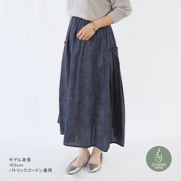 スカート 『サイドプリーツスカート リバティ・ファブリックス