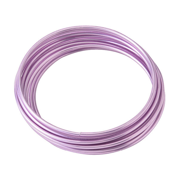 手芸用ワイヤー 『自遊自在 3.2mm×3m メタリックパープル J3224