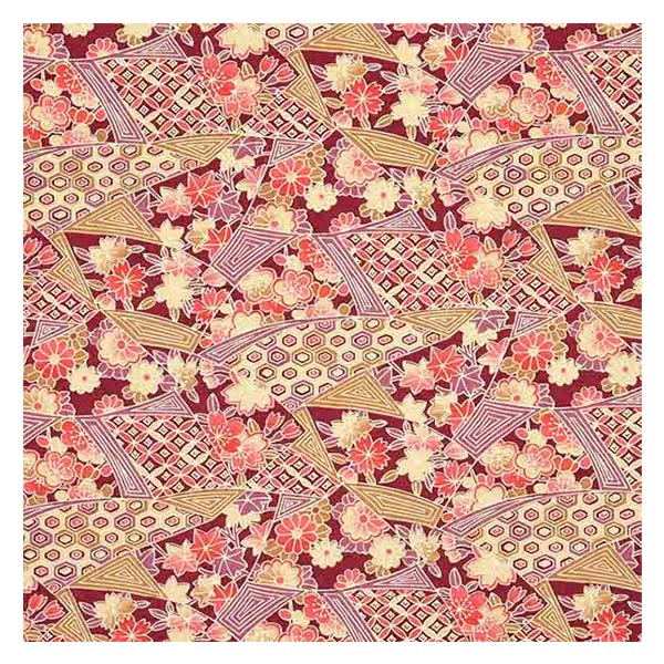 和紙 『手漉友禅和紙 大正ロマン 44』 手芸,和紙| ホビー材料の通販