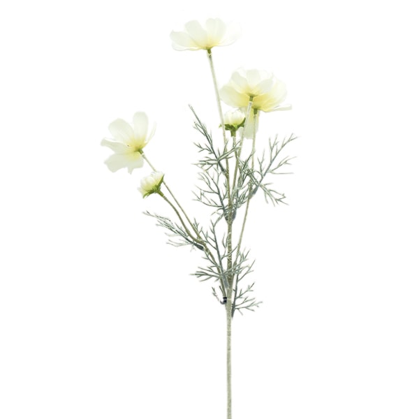 造花 シルクフラワー 『コスモス×6 ホワイト A-34454-001』 asca