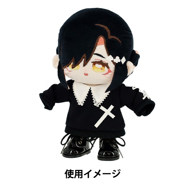 ぬいぐるみ衣装 『mpa select エナメルシューズ Lサイズ 黒 MPA-56F