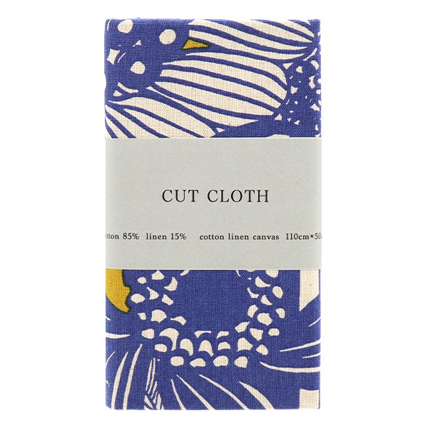 生地 『綿麻キャンバス カットクロス 約110cm×50cm アートフラワー C