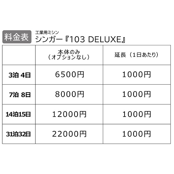 �ڥ�󥿥�ۡ�����̵���� �����ѥߥ��� ��103 DELUXE 103DX�� ���󥬡�