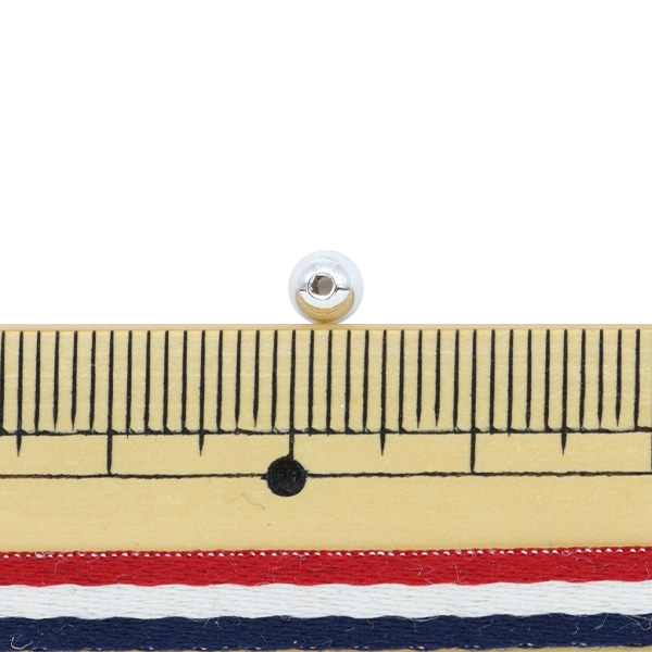 ビーズ 『パールビーズ シルバー 4mm 90個入り』 ビーズ,パール