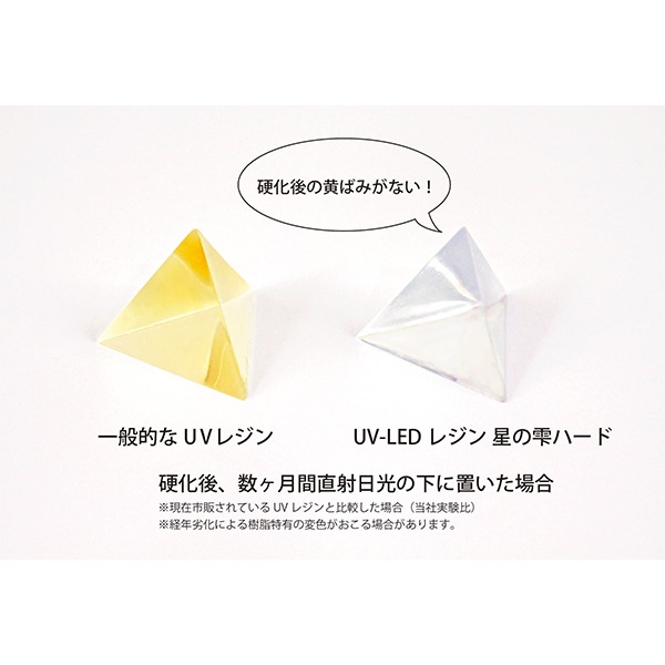 レジン液 『UV-LEDレジン 星の雫 ハード 200g』 PADICO パジコ UV