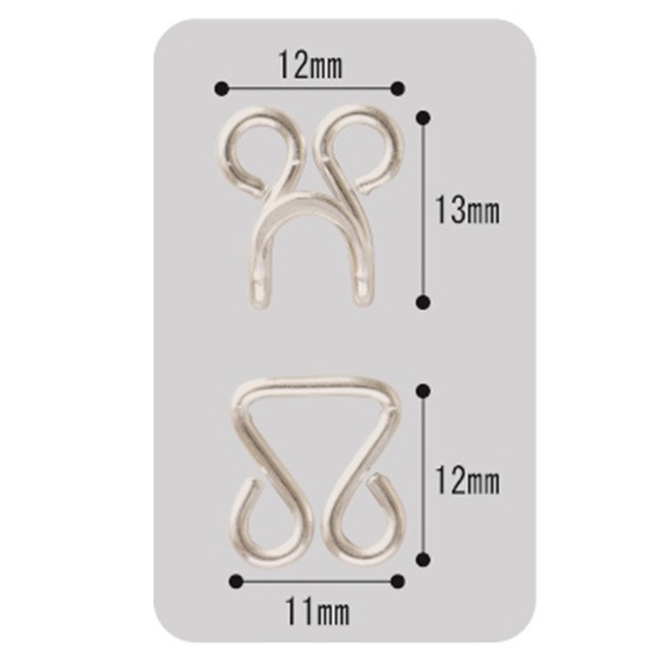 ホック 『トンビホック シルバー 26-519』 Clover クロバー ソーイング