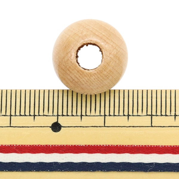 ビーズ『ウッドビーズ NR16-1』TOHOBEADSトーホービーズ ビーズ,ウッド