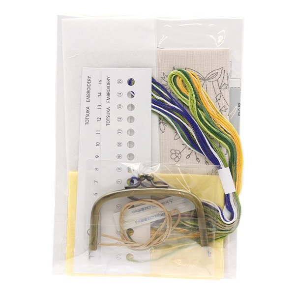 新品◼️戸塚刺繍◼️スリッパ◼️2足 刺繍財布 Z0025