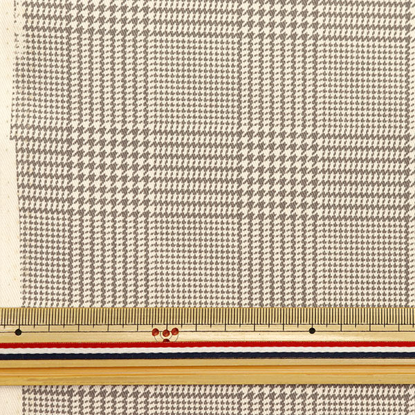 数量5から】 生地 『すごく水をはじく超撥水ツイル グレンチェック