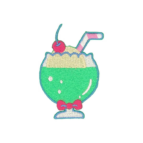 ワッペン 『ワッペン クリームソーダ MOW722』 KIYOHARA 清原 雑貨