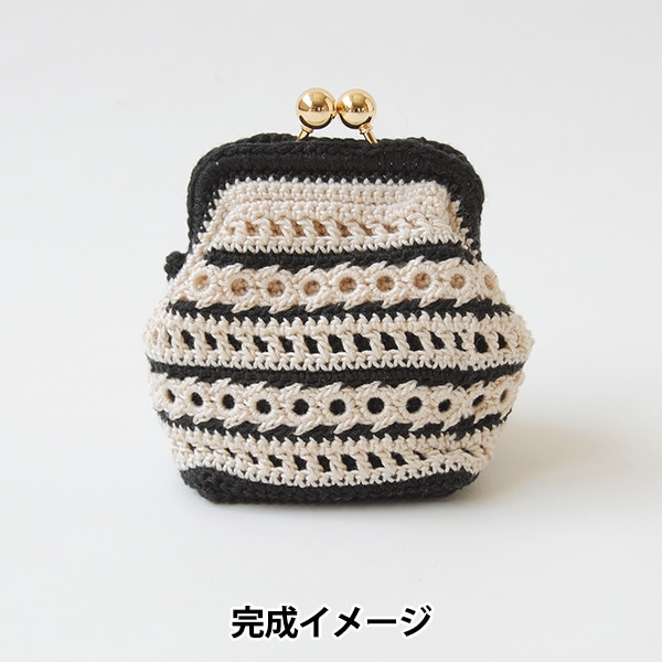 がま口セット　くりりんく 楽天市場】【☆キット】《 ニットリングのがま口ポーチ 》手芸