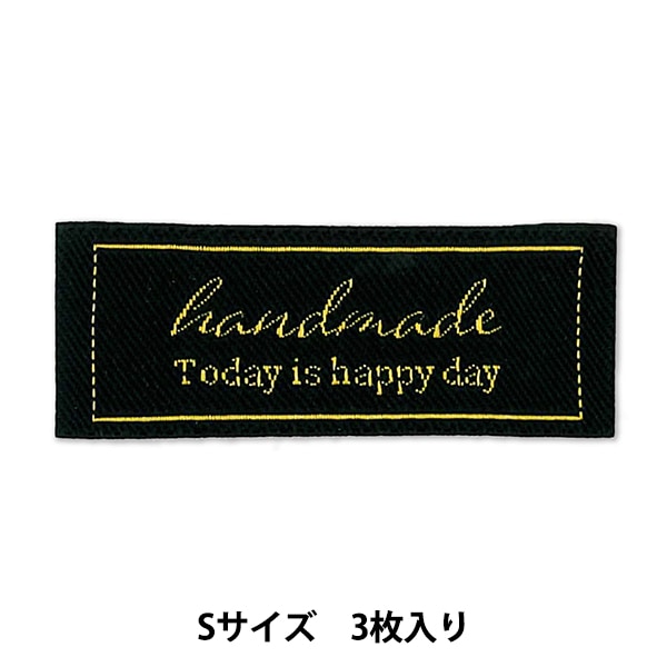 タグラベル 『ハンドメイドタグ 3枚入り HTG-6』 雑貨,ワッペン,縫い
