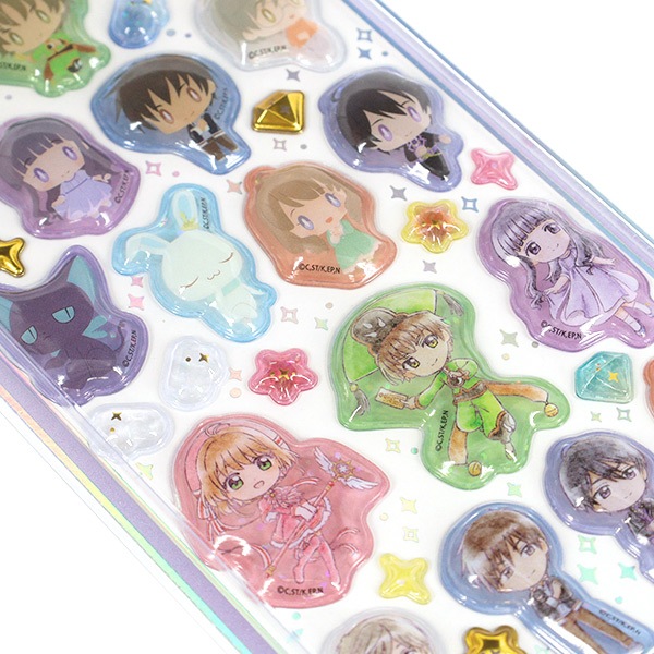 金色のコルダ　LaLaSpecial付録　ぷっくりシール ぷっくりシール 『うるちゅるポップシール カードキャプターさくら