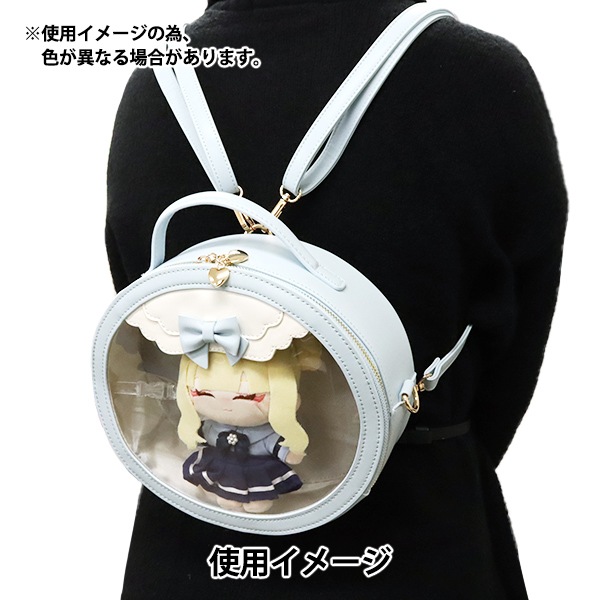 バッグ 『窓付き3wayバッグ ピンク DP-03-PK』 手芸,カントリードール