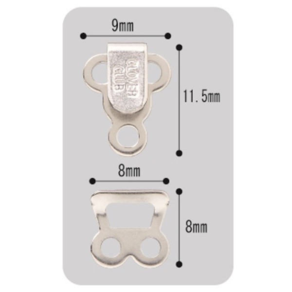 ホック 『ストロングホック シルバー 26-521』 Clover クロバー