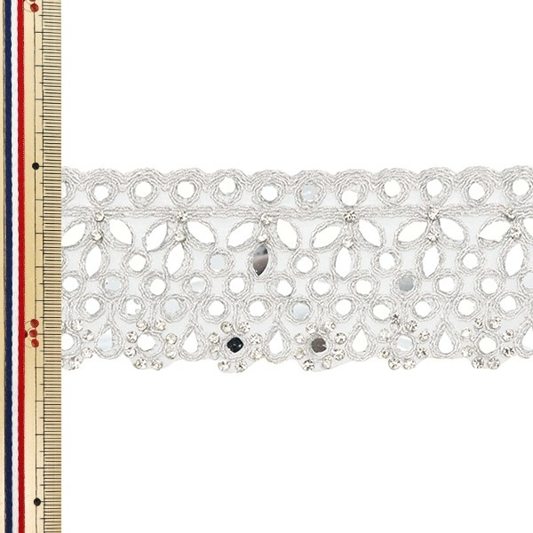 数量5から】 手芸ブレード 『2024 ミラーブレード シルバー 47271