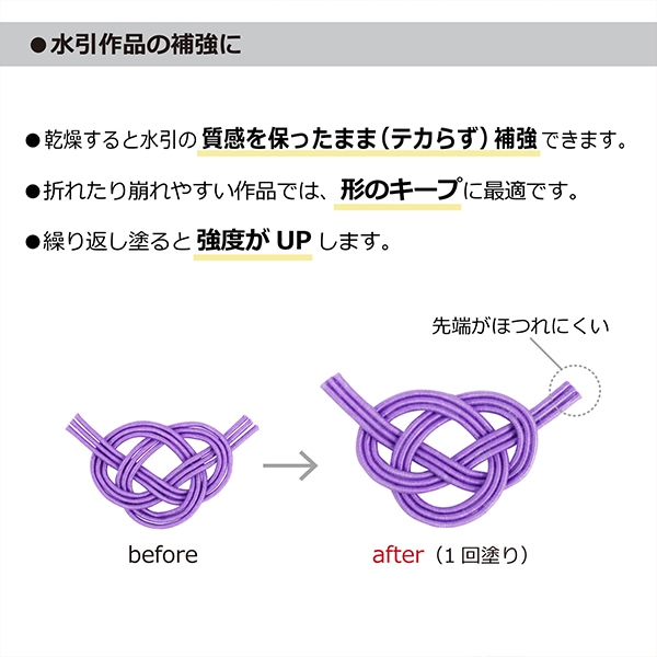 水引用具 『ミズヒキ専用コーティング液 6ml CGMC-01』 KIYOHARA 清原