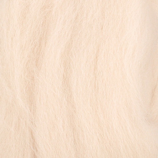 羊毛フェルト 『フェルトつくり 約15g入り エクリュ 1A番色』 手芸