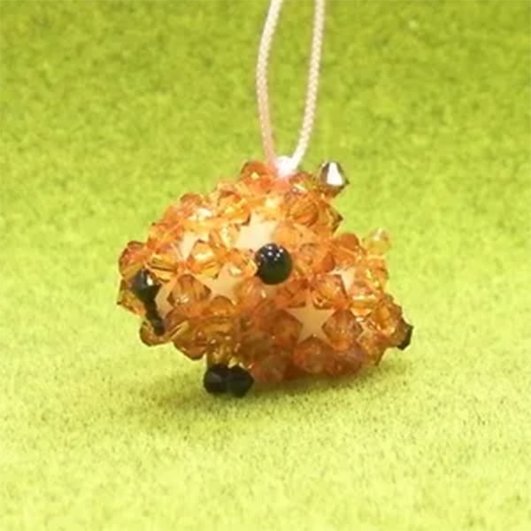 ビーズセール】 ビーズキット 『ビーズキッズ ふわふわ カピバラ