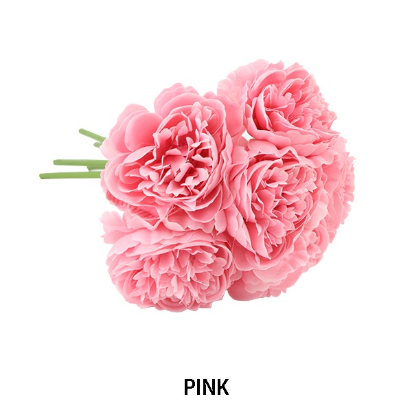 造花 シルクフラワー 『ローズの束×6 ピンク』 フラワー,シルク