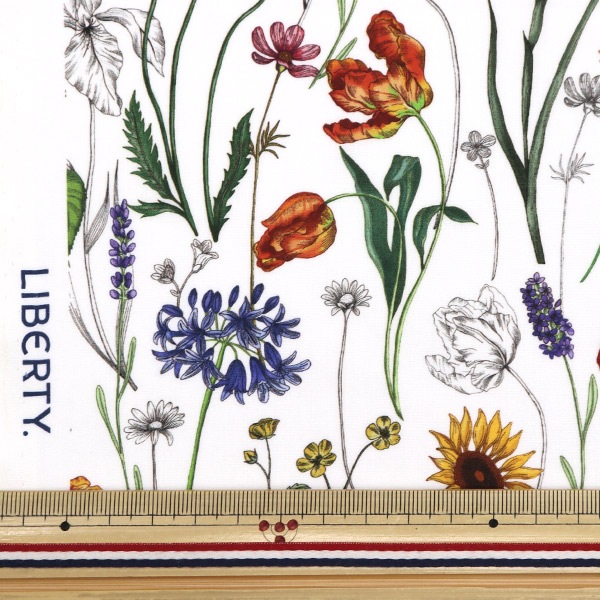 数量5から】 生地 『リバティ・ファブリックス タナローン メドゥ