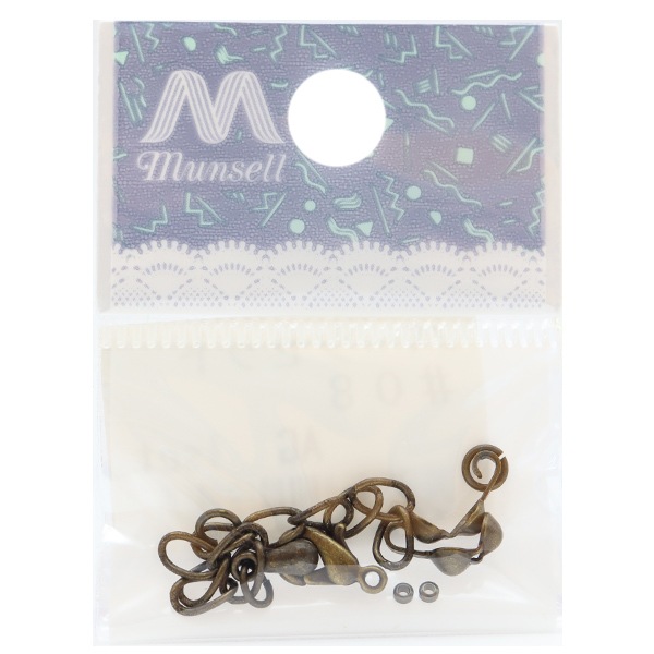 手芸金具 『パーツセット アンティークゴールド 1セット #08』 ビーズ