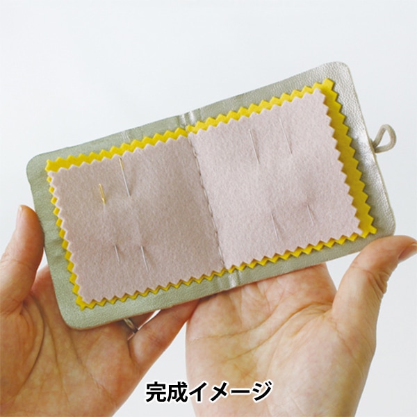 ビーズキット 『ビーズデコ刺しゅうをはじめよう ニードルブック