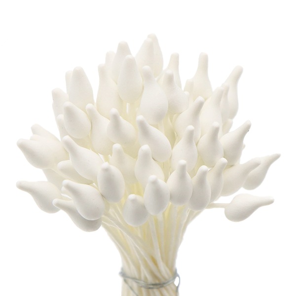 アートフラワー材料 『スミレペップ 白 6個セット』 フラワー,フラワー