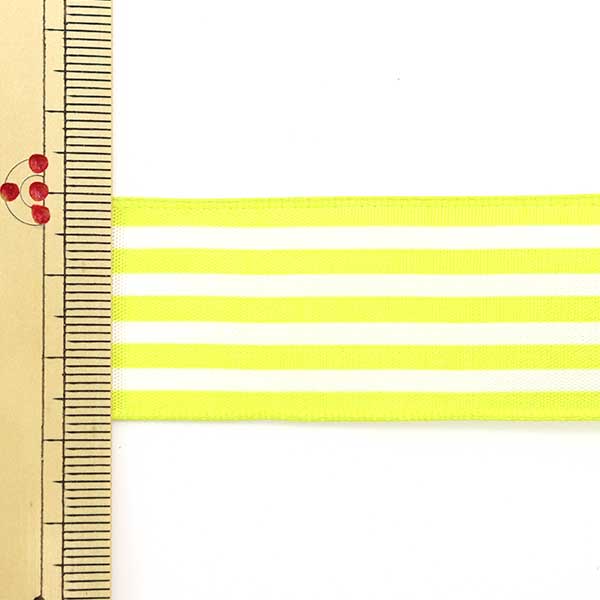 ふりふ 浴衣 スタイリストコラボ 未使用品 リボン ボーダー 534472