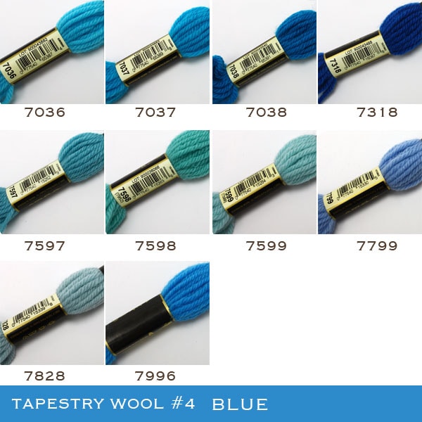 �ɤ��夦�� ��DMC 4�ֻɽ��� ���ڥ��ȥ꡼������ �֥롼�� 7599�� DMC �ǥ������ॷ��