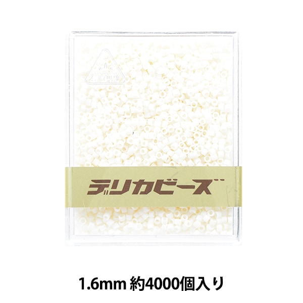ビーズ 『デリカビーズ 11/0 DB201 20g 白ギョクラスター』 MIYUKI