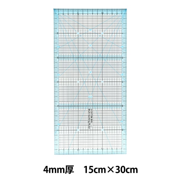 ものさし 『オムニグリッド定規 15cm×60cm 57-623』 Clover
