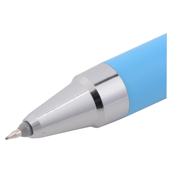ボールペン 『フリクション ポイントノック 0.4mm ライトブルー