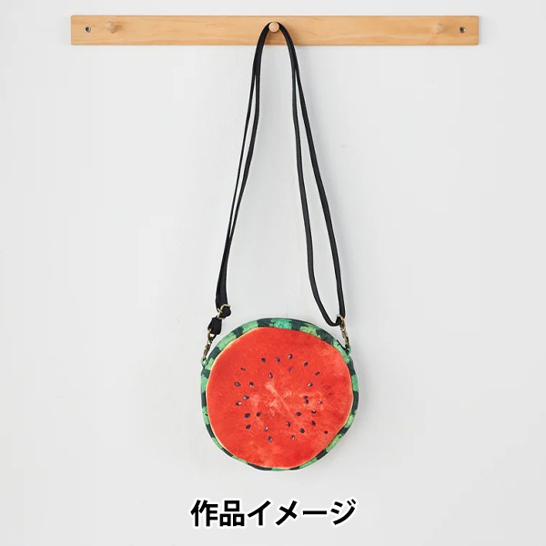 生地 『カスタマイズミー! パネルカットクロス 約110cm幅×98cm スイカ
