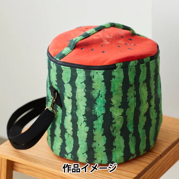 生地 『カスタマイズミー! パネルカットクロス 約110cm幅×98cm スイカ