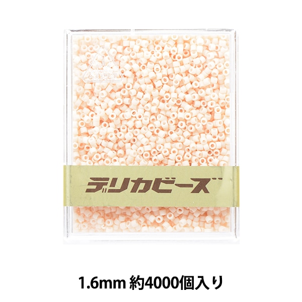 ビーズ 『デリカビーズ 11/0 DB203 20g 白ギョク焼付ラスター クリーム