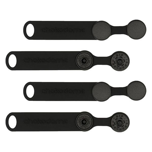 手芸パーツ 『chokodome ちょこどめ 2個入り ブラック』 服飾,パーツ