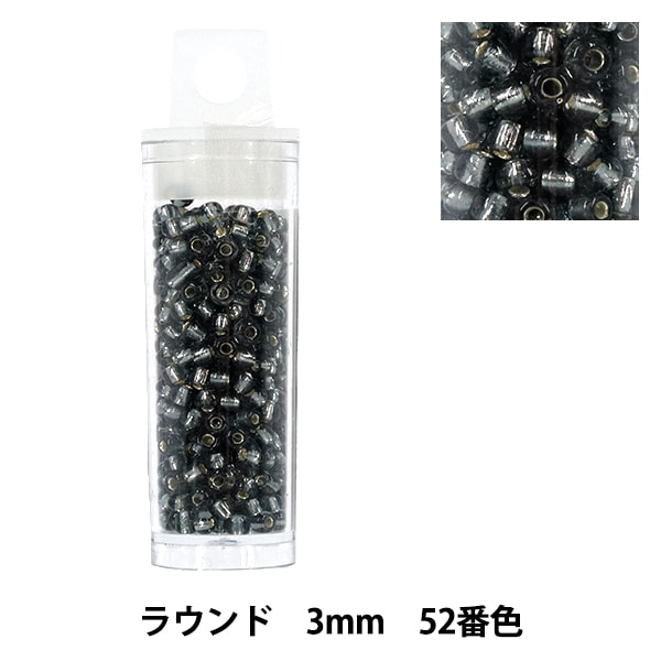 ゆゆリアピースのみ ビーズ 『プチケースビーズ ラウンド 3mm 129番色』 ビーズ,パック