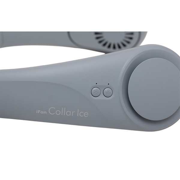 扇風機 『iFan Collar Ice グレー IF-COIC25』 エレス ELAICE