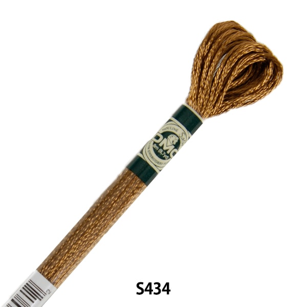 刺しゅう糸 『DMC 25番刺繍糸 ライトエフェクト 317W E301番色