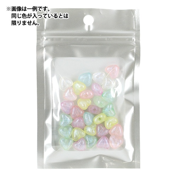 hijojowo ビーズ ビーズ 『ビーズピックス ミルキーハート 約10×11mm YN-05-26』 ビーズ