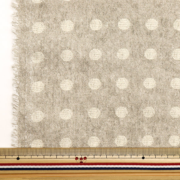 数量5から】 生地 『シーチング 先染め風リアルプリント ドット