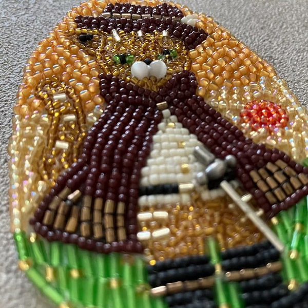 ★るうたん品★チャーム☆ビーズマスコット☆トイプー☆ヨーキー☆マルチーズ他 ビーズセール】 ビーズキット 『beads de OHANASHI 長靴をはいた