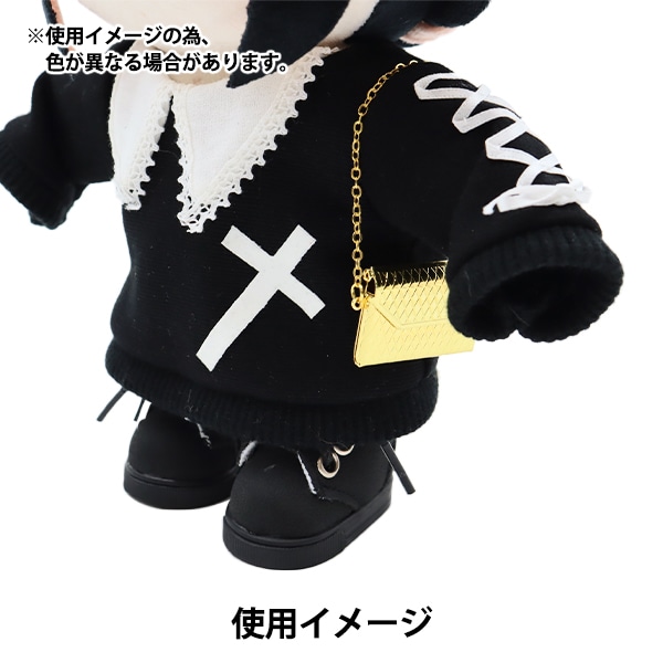 ドール用品 『ドール用 ミニチュア チェーンショルダー ゴールド 24