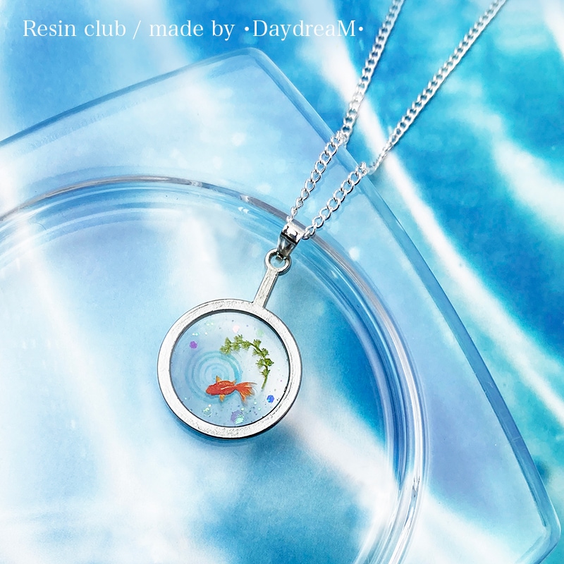 レジンセール】 レジン材料 『ミニチュア 金魚2 両面 RC-KNG-102