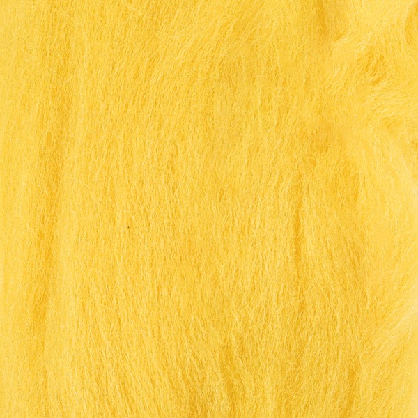 羊毛フェルト 『フェルトつくり 約15g入り イエロー 5A番色』 手芸